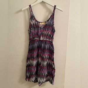Pins and Needles Printed Sleeveless Dress Size M